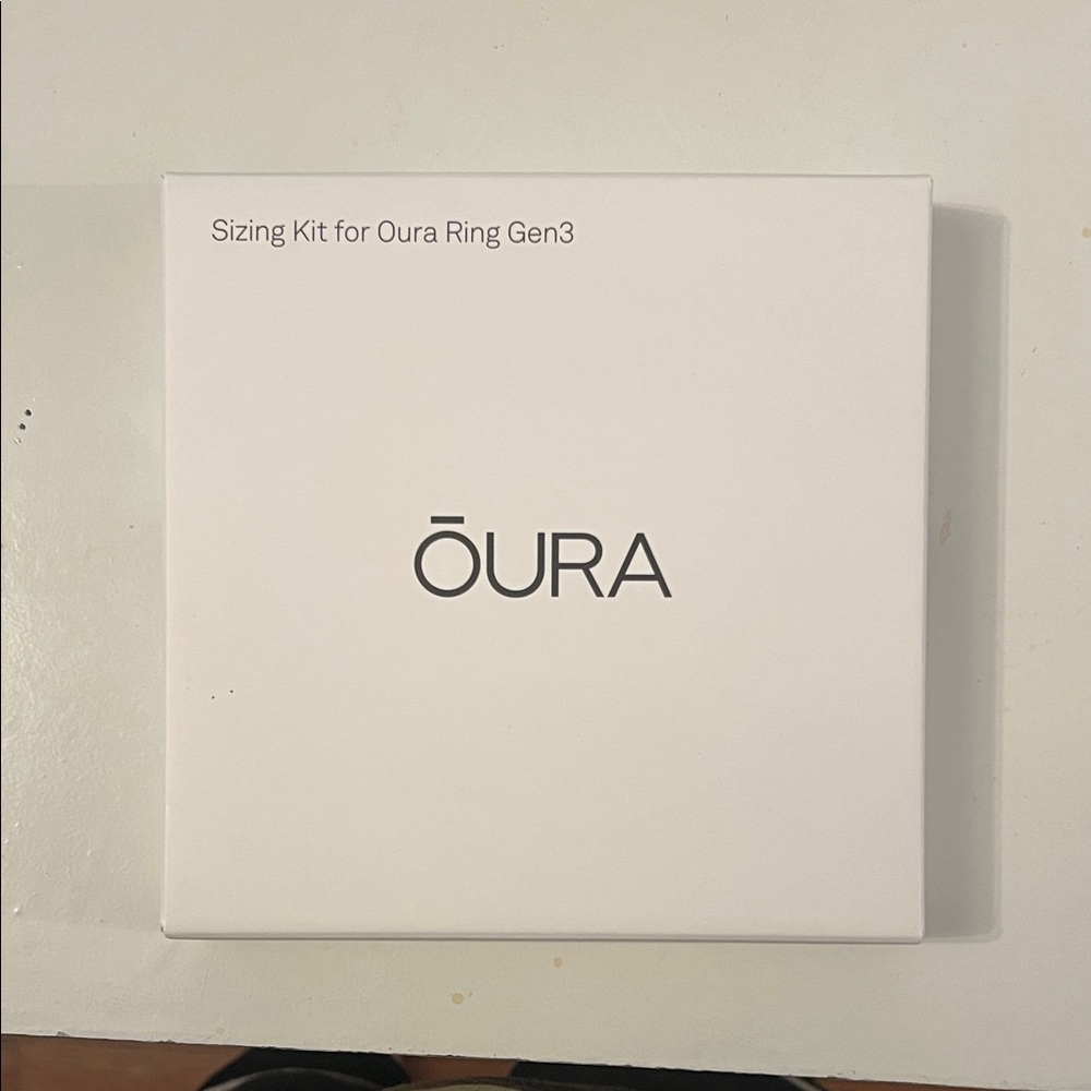 Oura White Sizing Kit for Gen3 Ring